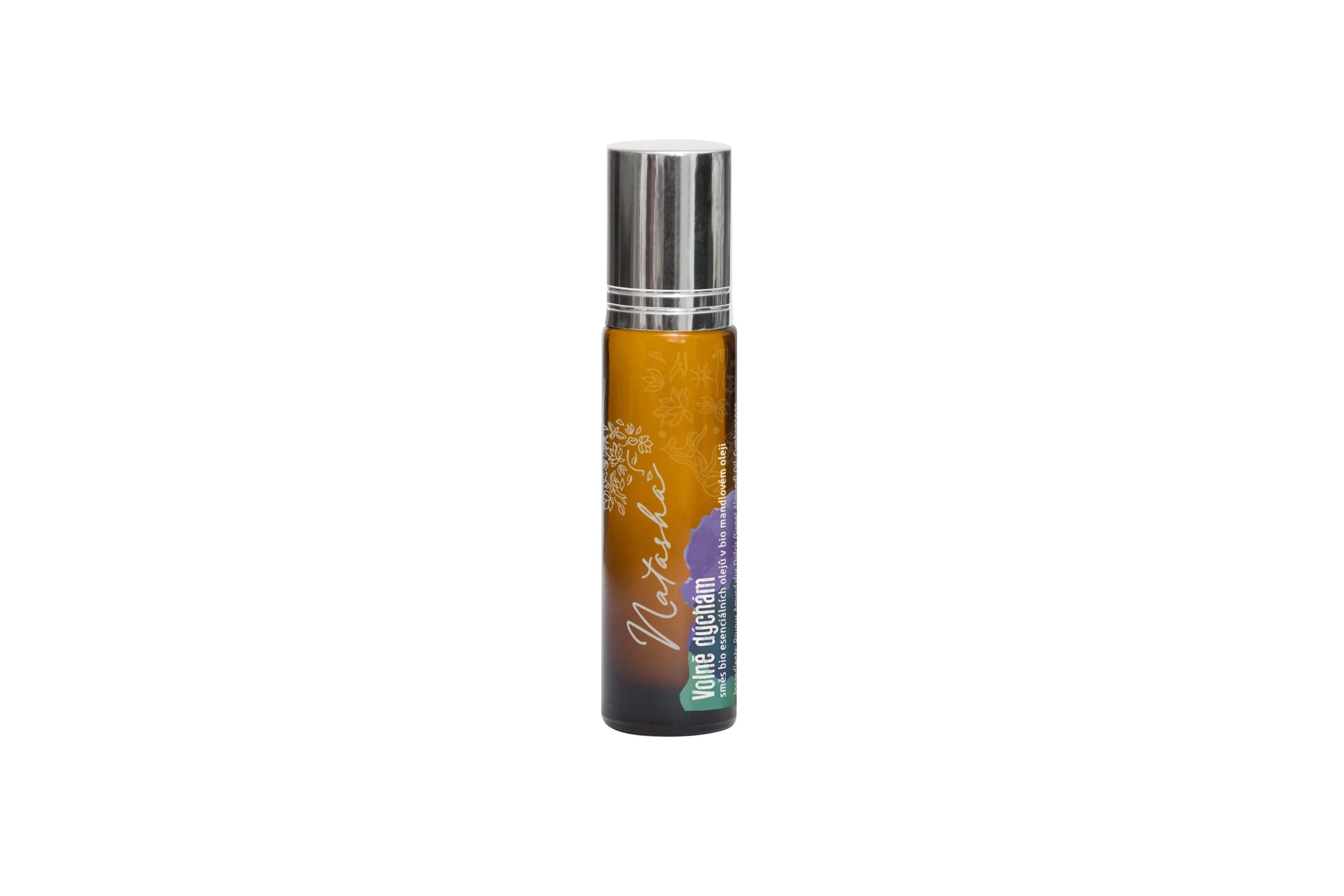 Natasha Roll-on Miscela di oli essenziali - Respiro liberamente (10 ml) - fresco energizzante primaverile