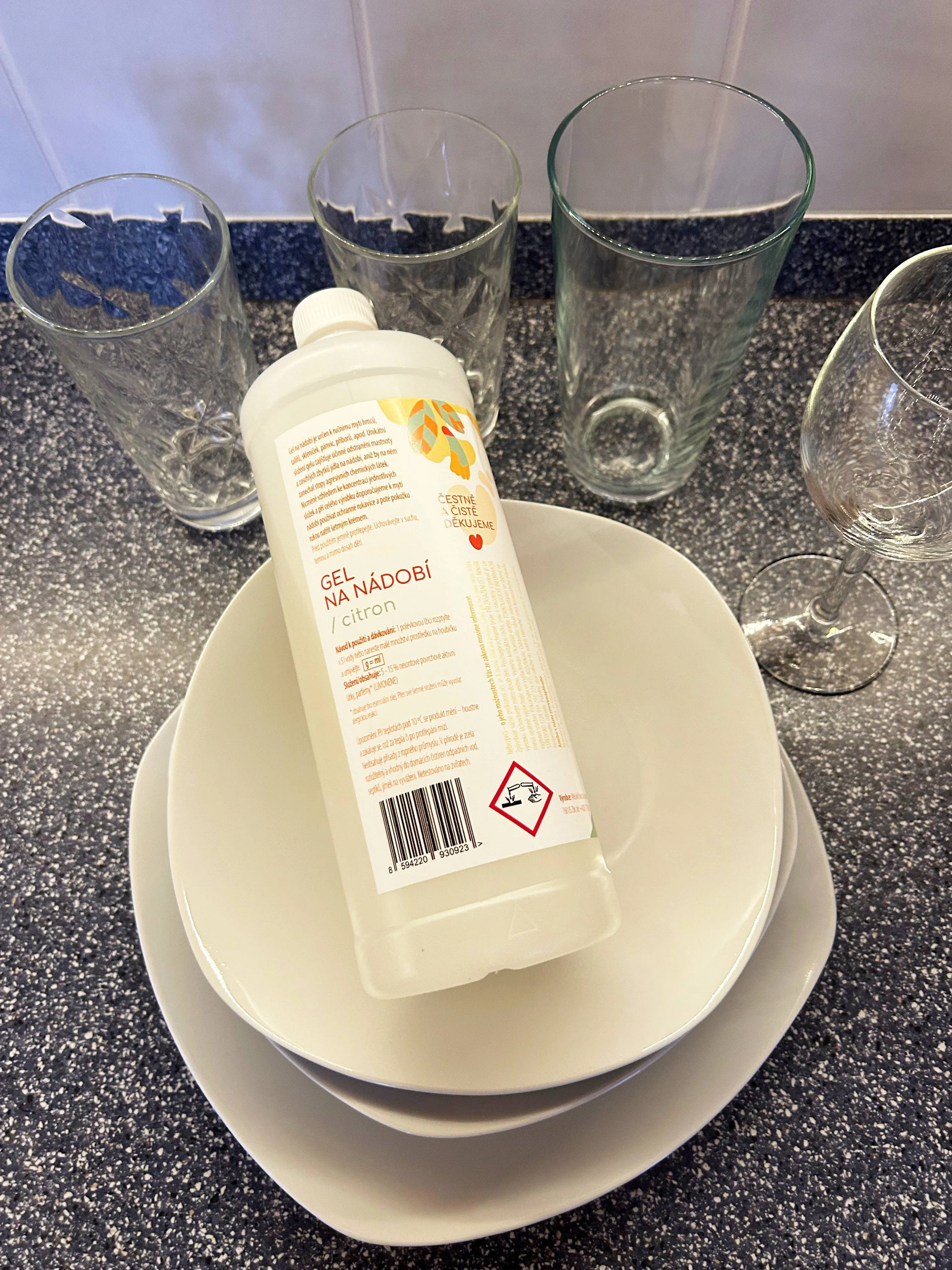 Natuty Gel lavapiatti al profumo di limone (1 l)