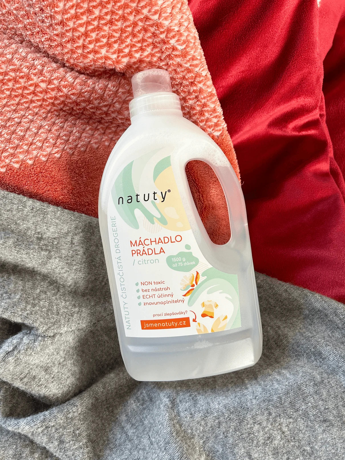 Natuty Risciacquo per bucato al profumo di limone 1 l