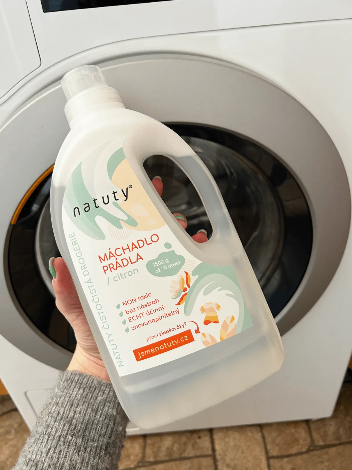 Natuty Risciacquo per bucato al profumo di limone 1 l