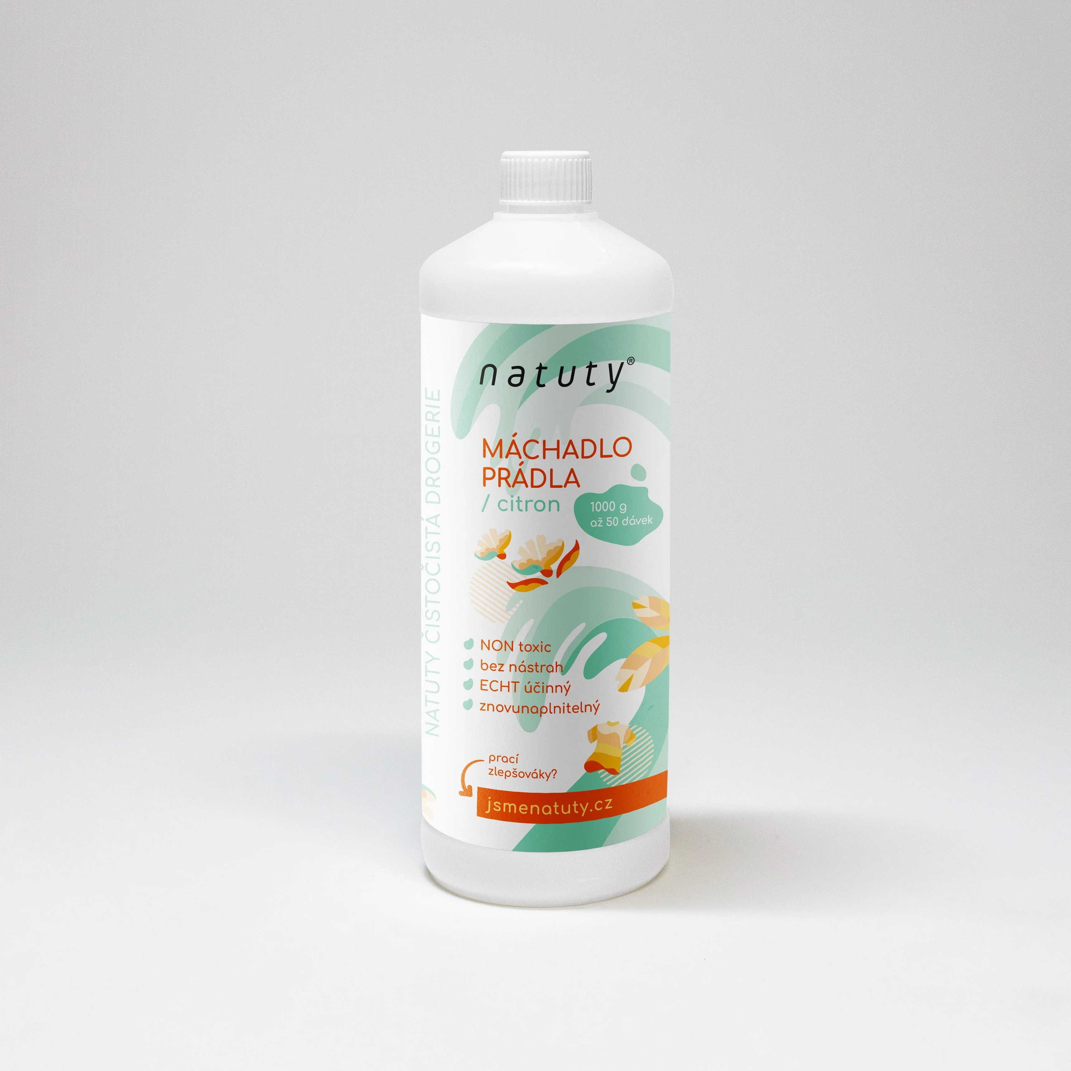 Natuty Additivo per il risciacquo del bucato al profumo di limone 1,5 l