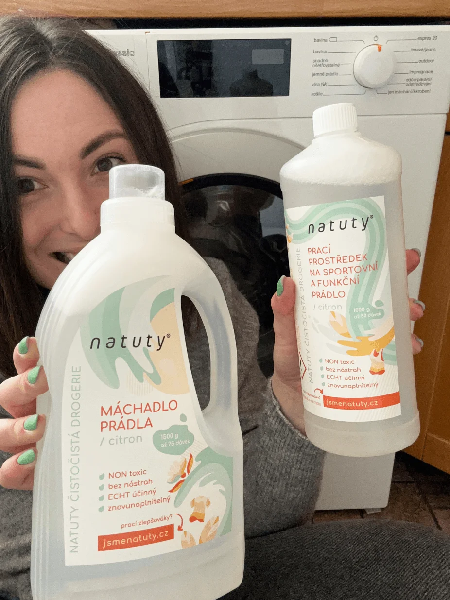 Natuty Additivo per il risciacquo del bucato al profumo di limone 1,5 l