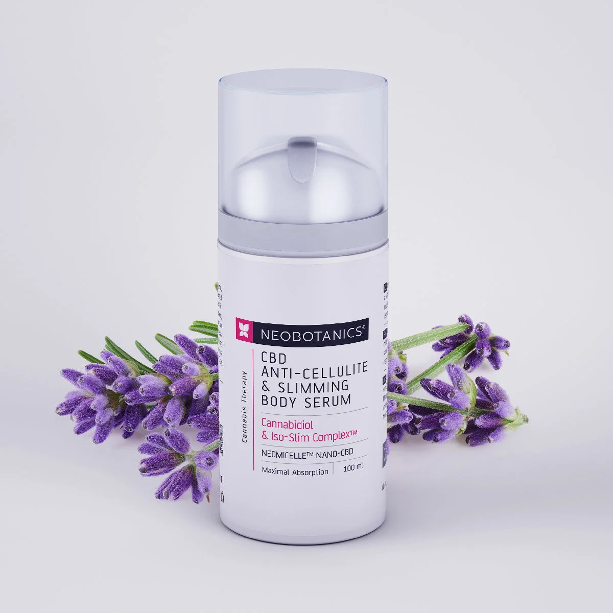 Neobotanics Gel Anticellulite & Snellente alla Canapa (100 ml) - per la cura della pelle soggetta a cellulite