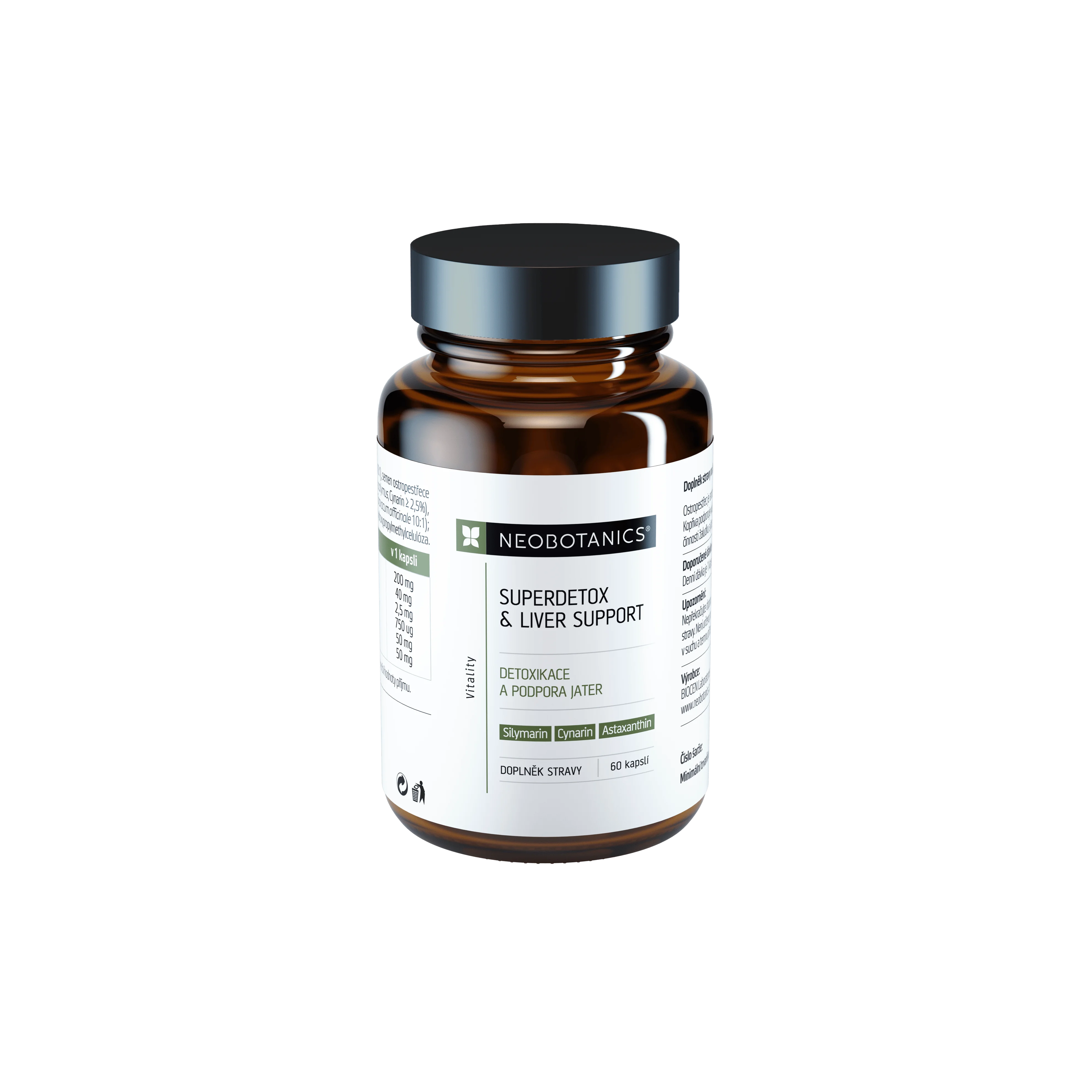 Neobotanics Superdetox & Liver Support (60 capsule) - detossificazione e supporto del fegato