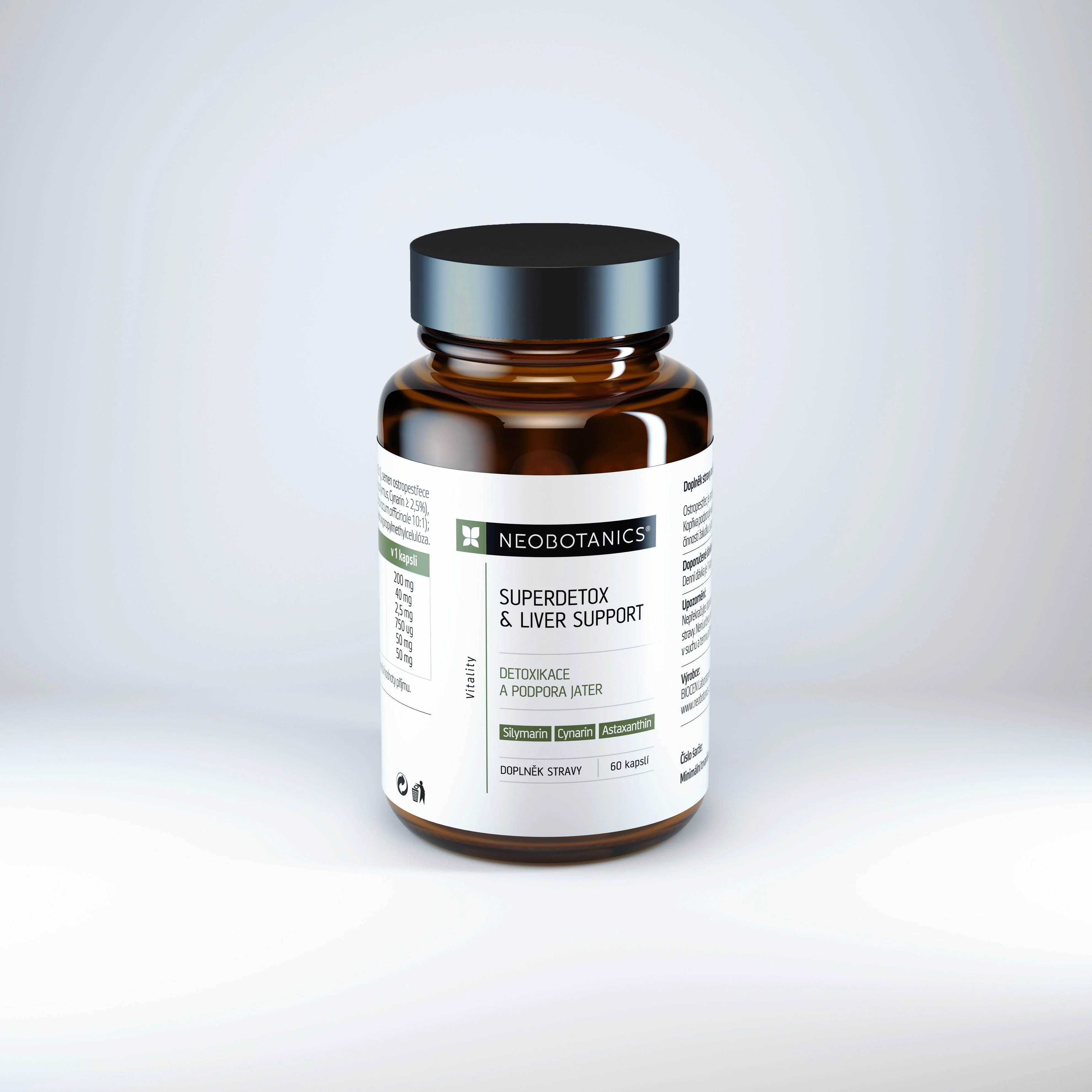 Neobotanics Superdetox & Liver Support (60 capsule) - detossificazione e supporto del fegato