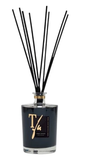 NERO DIVINO STICKS ML.500 FRAGRANZA PER AMBIENTI - TFU (inclusi 10 Bastoncini in Bambù Nero cm.36)