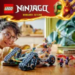 NINJAGO® 71820 Squadra dei ninja e veicolo combinato