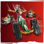 NINJAGO® 71820 Squadra dei ninja e veicolo combinato