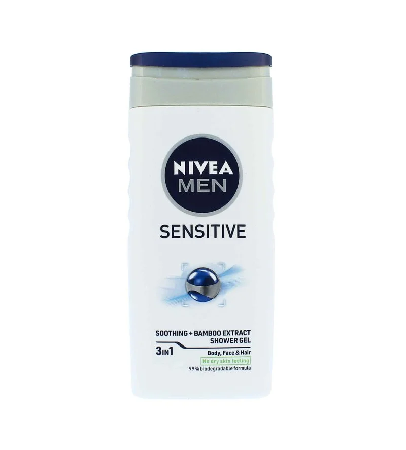 Men Sensitive gel doccia 250 ml