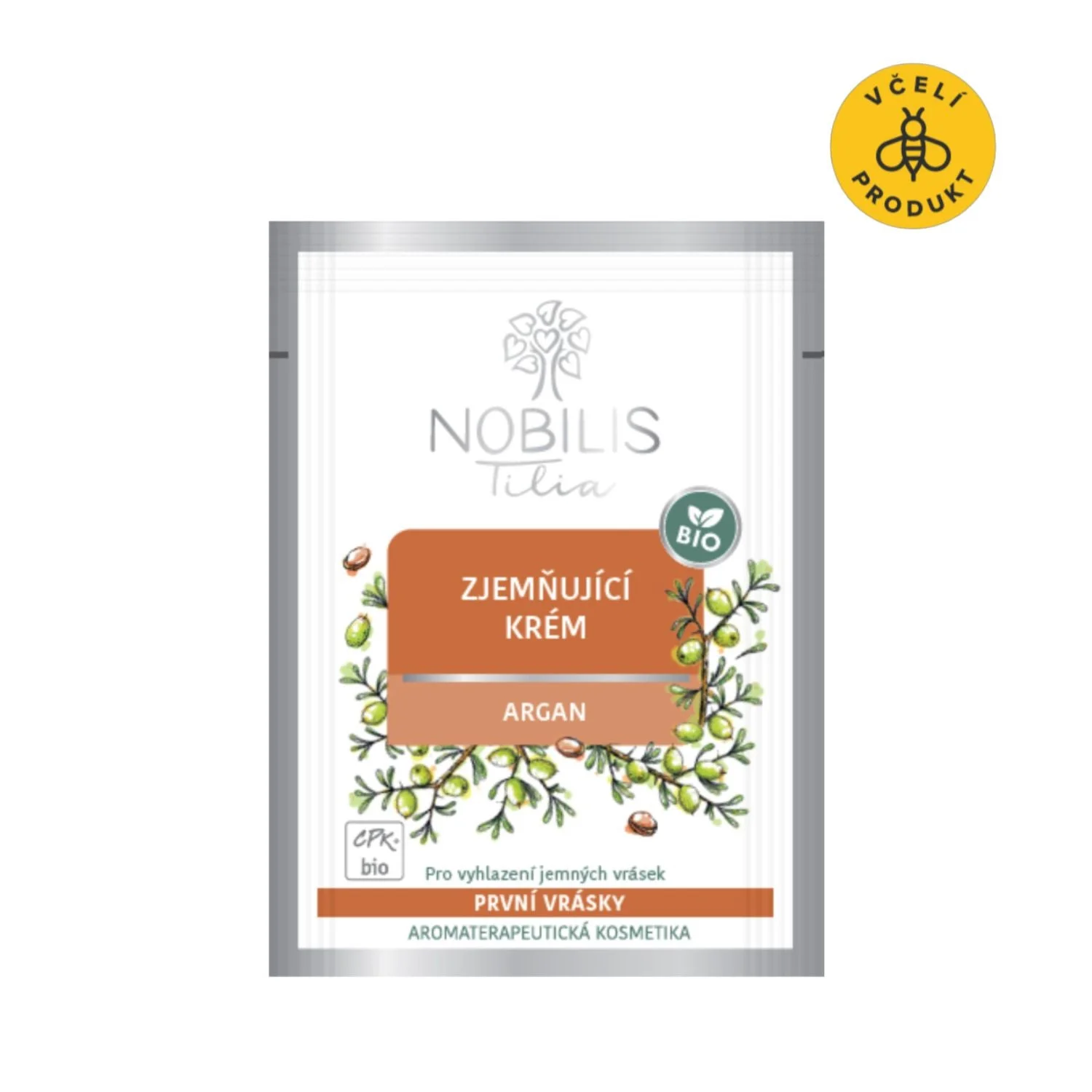 Nobilis Tilia Crema ammorbidente Argan BIO 2 ml - campione - scad. 06/2026 - dose extra di vitalità