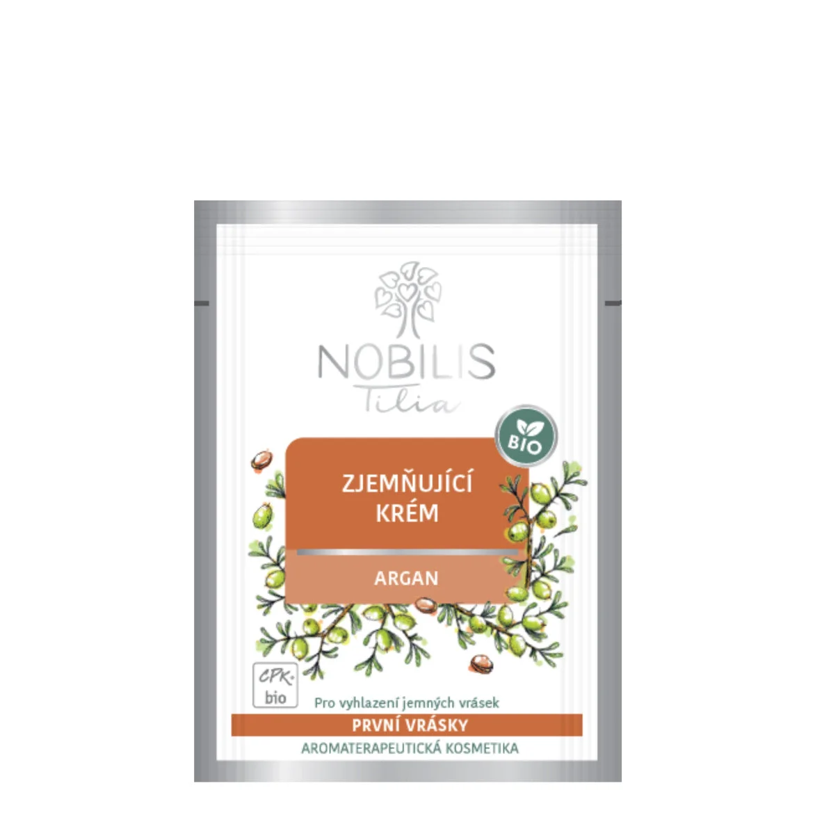 Nobilis Tilia Crema ammorbidente Argan BIO 2 ml - campione - scad. 06/2026 - dose extra di vitalità