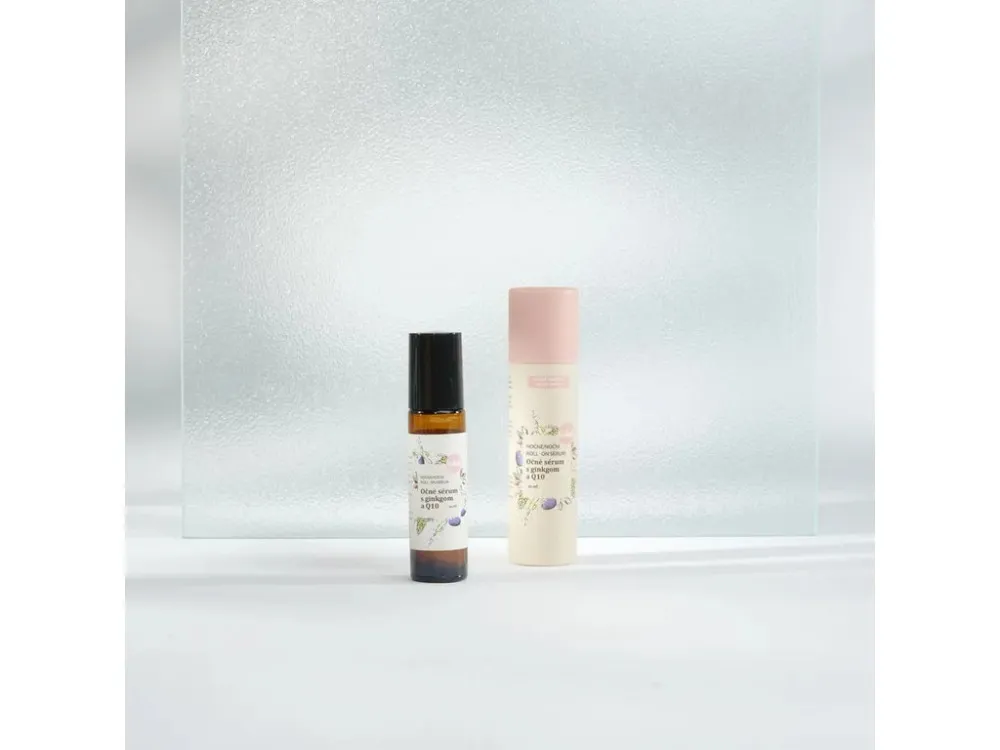 Kvitok Siero occhi con Ginkgo e Q10 - Notte 10 ml Roll-on