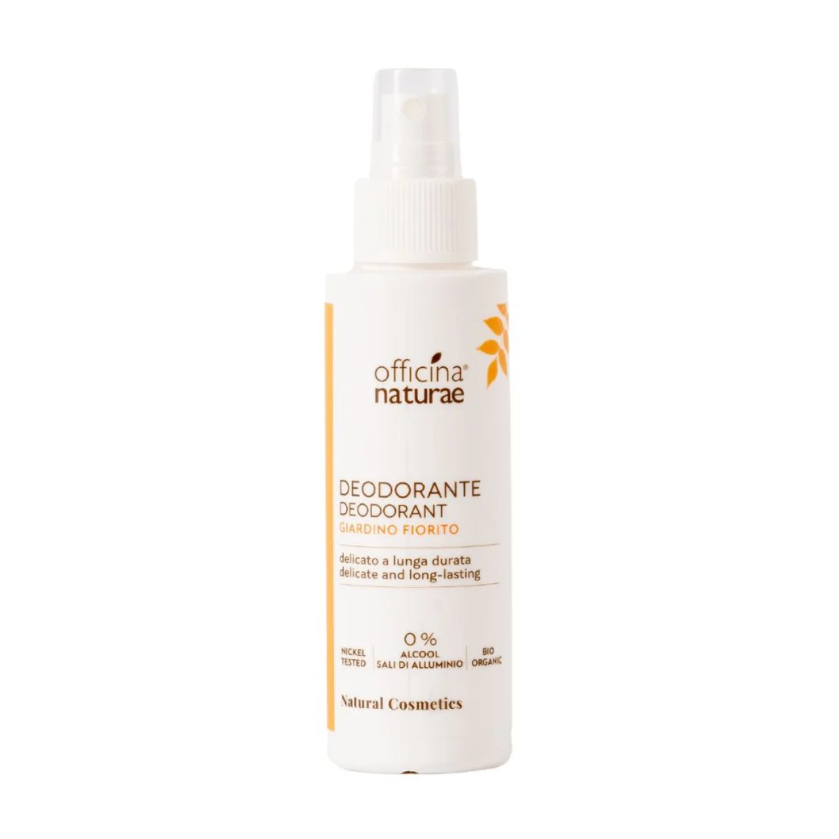Officina Naturae Deodorante spray - Garden in Bloom (100 ml) - neutralizza i cattivi odori e dona una profumazione fresca