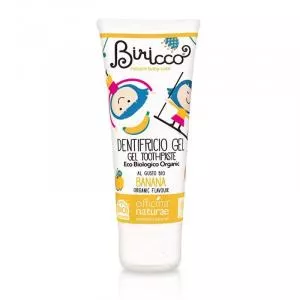 Officina Naturae Dentifricio per bambini - banana BIO (75 ml) - senza fluoro