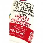 Officina Naturae Dentifricio per bambini - fragola BIO (75 ml) - senza fluoro