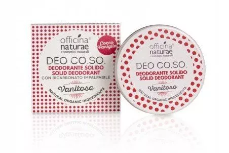 Officina Naturae Vanity Cream Deodorant (50 ml) - profumo di vaniglia e cocco