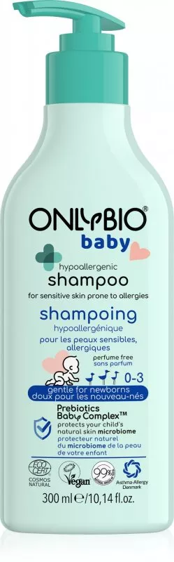 OnlyBio Shampoo ipoallergenico per bambini (300 ml)