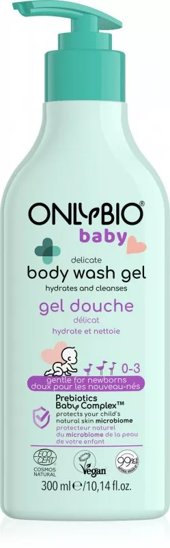 OnlyBio Lavaggio delicato per bambini (300 ml) - adatto dalla nascita