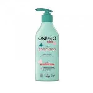 OnlyBio Shampoo delicato per bambini da 3 anni (300 ml) - non intasa e non brucia gli occhi