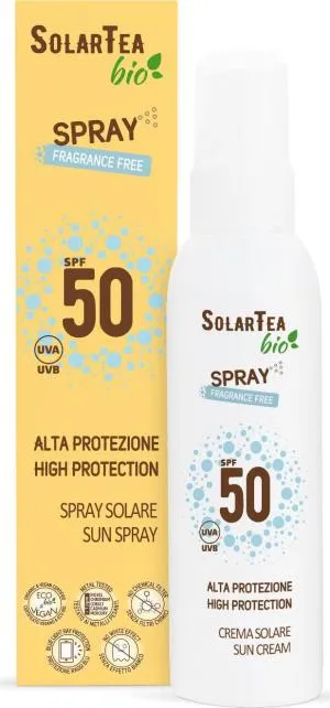 Solar Tea Protezione solare spray SPF 50 100 ml