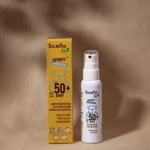 Solar Tea Protezione solare spray per bambini SPF 50 (100 ml) senza profumo