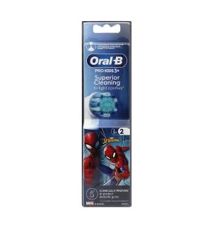 Oral-B Pro Kids 3+ Spiderman testine di ricambio 2 pz