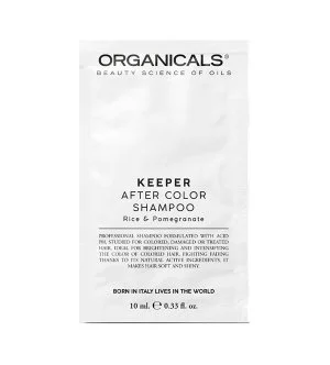 Organicals KEEPER After Color Shampoo Rice & Pomegranate shampoo per capelli colorati