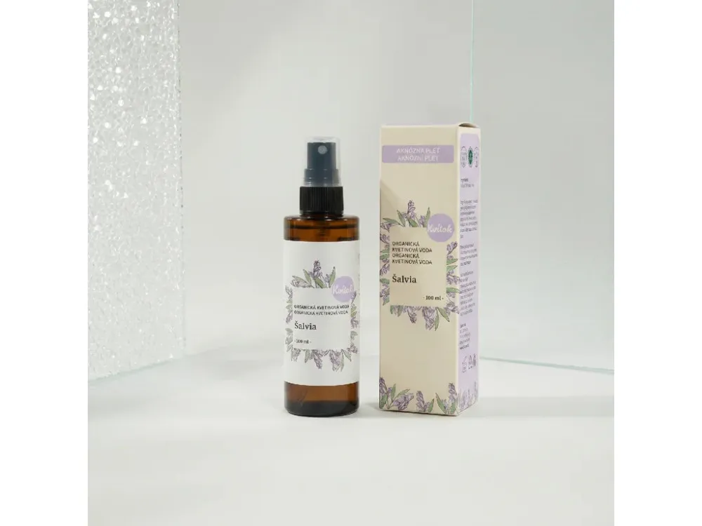 Kvitok Acqua di erbe biologica - Salvia 100 ml