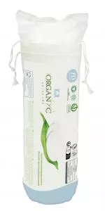 Organyc Tamponi di cotone esfoliante (70 pezzi) - 100% cotone organico