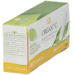 Organyc Tamponi regolari (16 pezzi) - 100% cotone biologico, 2 gocce