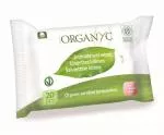 Organyc Salviette umide BIO per l'igiene intima (20 pezzi) - 100% cotone biologico