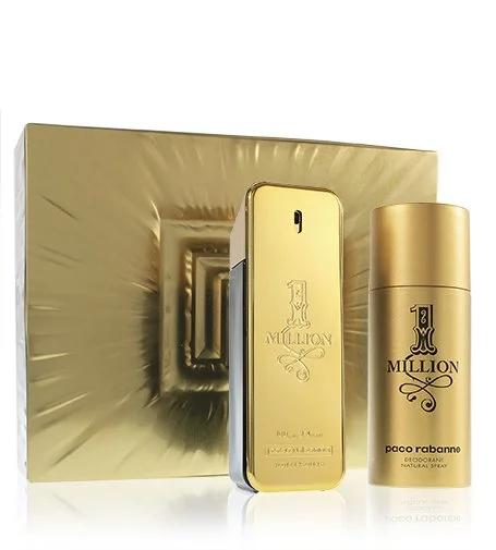 1 Million cofanetto regalo eau de toilette da uomo 100 ml + deodorante spray