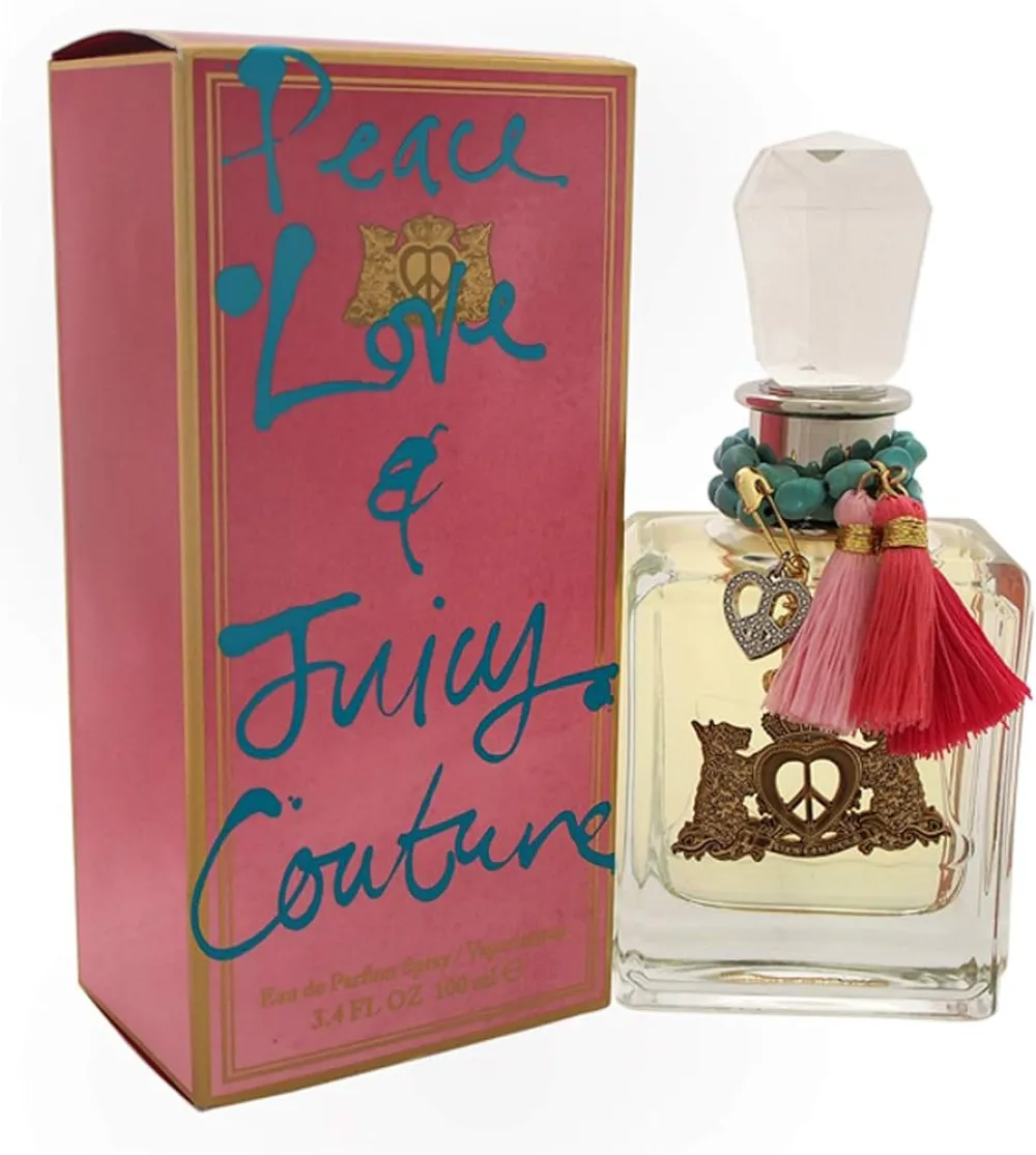 Peace, Love and Juicy Couture eau de parfum da donna 100 ml