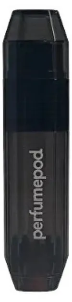 Perfume Pod atomizzatore ricaricabile per profumo Nero 5 ml nero