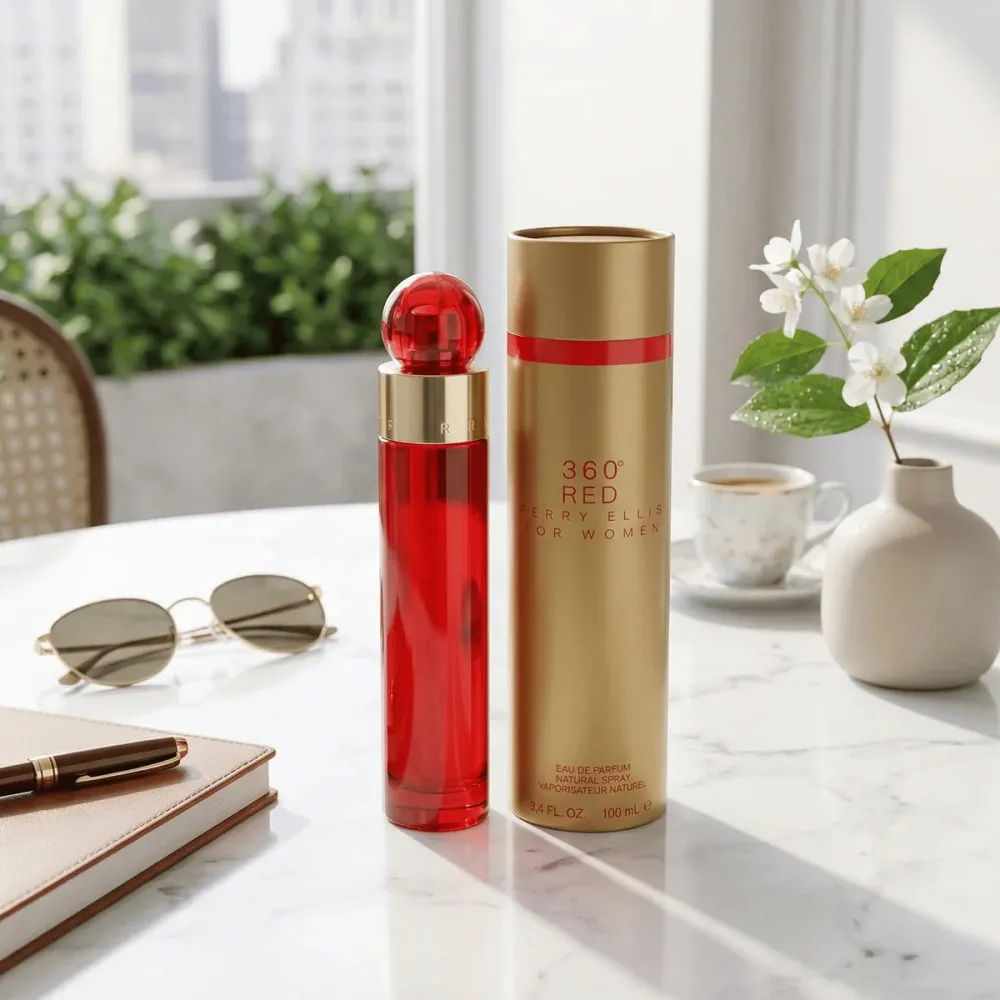 360° Red For Women eau de toilette per donna 100 ml
