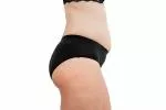 Pinke Welle Mutandine mestruali Black Bikini - Medium Black - htr. e mestruazioni leggere (S)