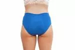 Pinke Welle Mutandine mestruali Bikini Blue - Medium Blue - htr. e mestruazioni leggere (L)
