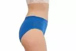 Pinke Welle Mutandine mestruali Bikini Blue - Medium Blue - htr. e mestruazioni leggere (XL)