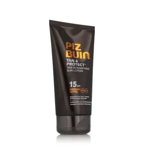 Piz Buin Tan & Protect Lozione Solare Intensificante dell'Abbronzatura SPF 15