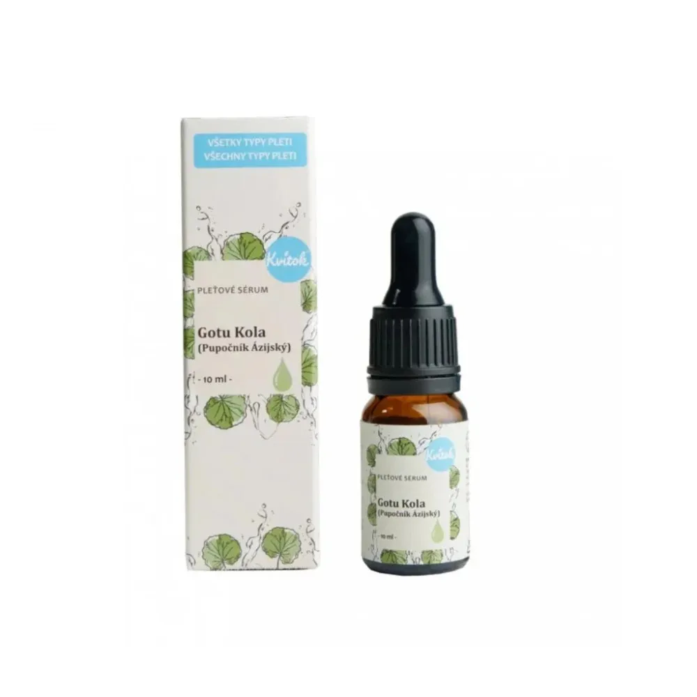 Kvitok Siero viso - Gotu Kola (Ombelico asiatico) 10ml