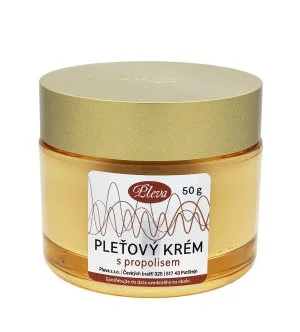 Pleva Skin - Cream with Propolis crema viso con propoli 50 g