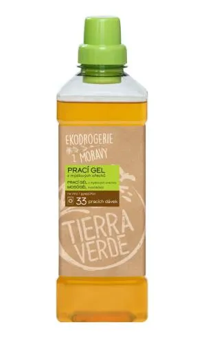 Tierra Verde Gel di lavaggio in noce di sapone per lana e tessuti funzionali