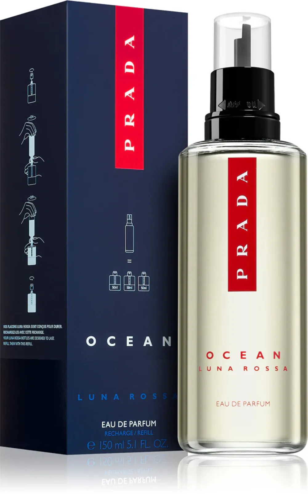 Luna Rossa Ocean eau de parfum per uomo 100 ml