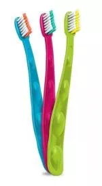 Preserve Spazzolino da denti per bambini (morbido) - ciano - fatto con tazze di yogurt riciclate
