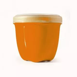 Preserve Scatola di snack (240 ml) - arancione - in plastica riciclata al 100
