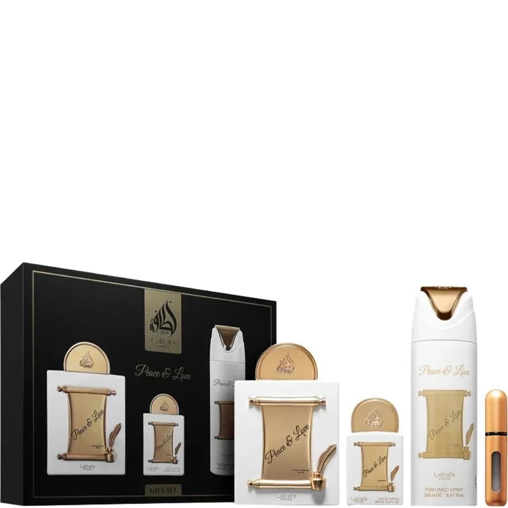 Pride Peace & Love EDP 100 ml + EDP 20 ml + DEO spray 200 ml UNISEX 1 ks