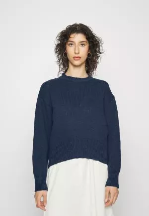 Ecoalf Primrosealf Knit Woman Blue Indigo