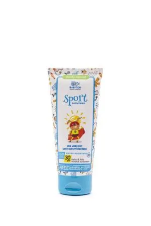 Babyton Protezione solare naturale SPORT 100 ml SPF 30