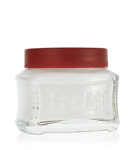 Crema pre barba rossa per barba dura da uomo 100 ml