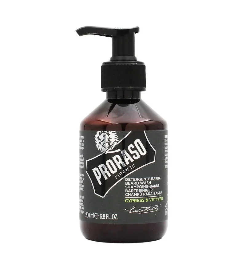 Cypress & Vetyver shampoo per barba 200 ml